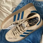 کتونی آدیداس اسپیزال کرم سورمه‌ای(نسکافه‌ای سورمه‌ای)