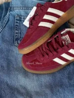 کتونی اسپیزال زرشکی کبریتی