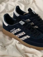 آدیداس اسپیزال مشکی با پترن پلنگی