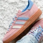 کتونی اسپیزال صورتی آبی آسمانی