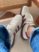 کتونی اسپیزال آدیداس کرم زرشکی