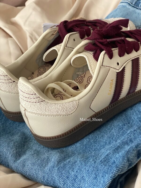 کتونی سامبا کرم زرشکی