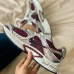 کتونی نایک V5 rnr جیگری طوسی / nike V5 RNR Burgundy Grey