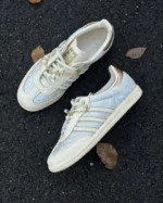 کتونی آدیداس سامبا کرم طرحدار / adidas samba cream - تصویر 2