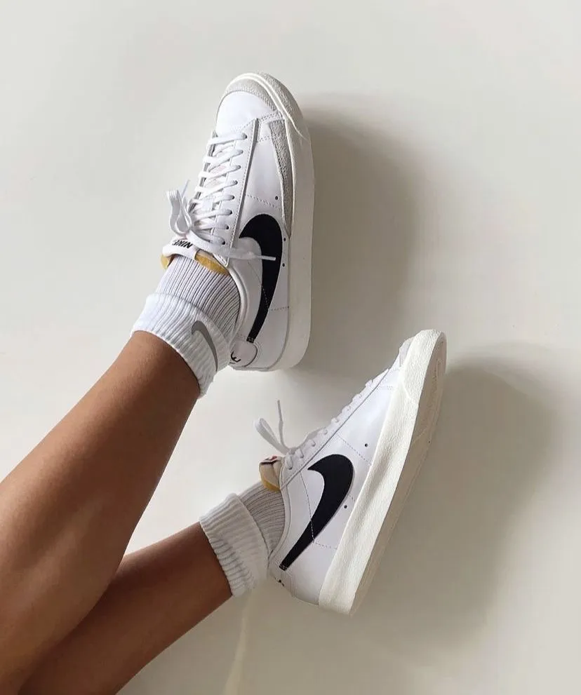 nike blazer white 1 کتونی نایک بلیزر سفید