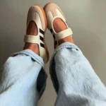 خرید کتونی سامبا مری جین کرم
